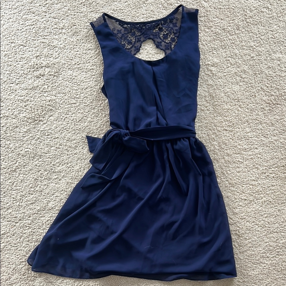Navy dress